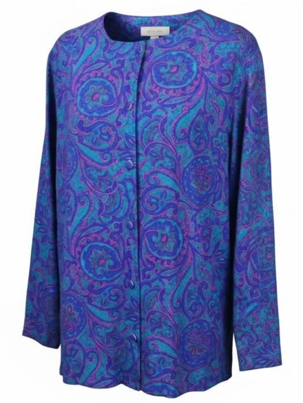 PENDLETON | Vtg Country Sophisticates Blue Purple Paisley Button Down Shirt | 2X
